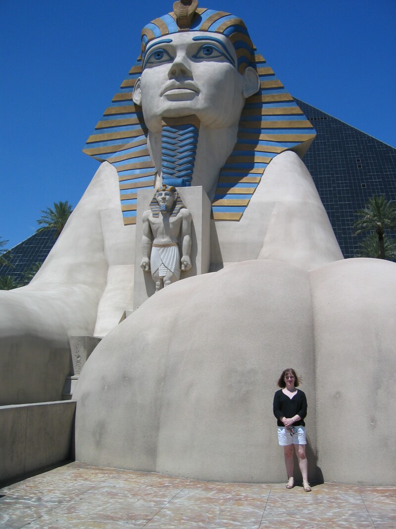 Michelle at the Luxor