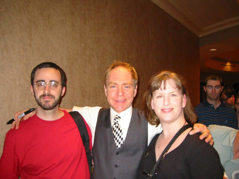 Scott and Michelle with Teller