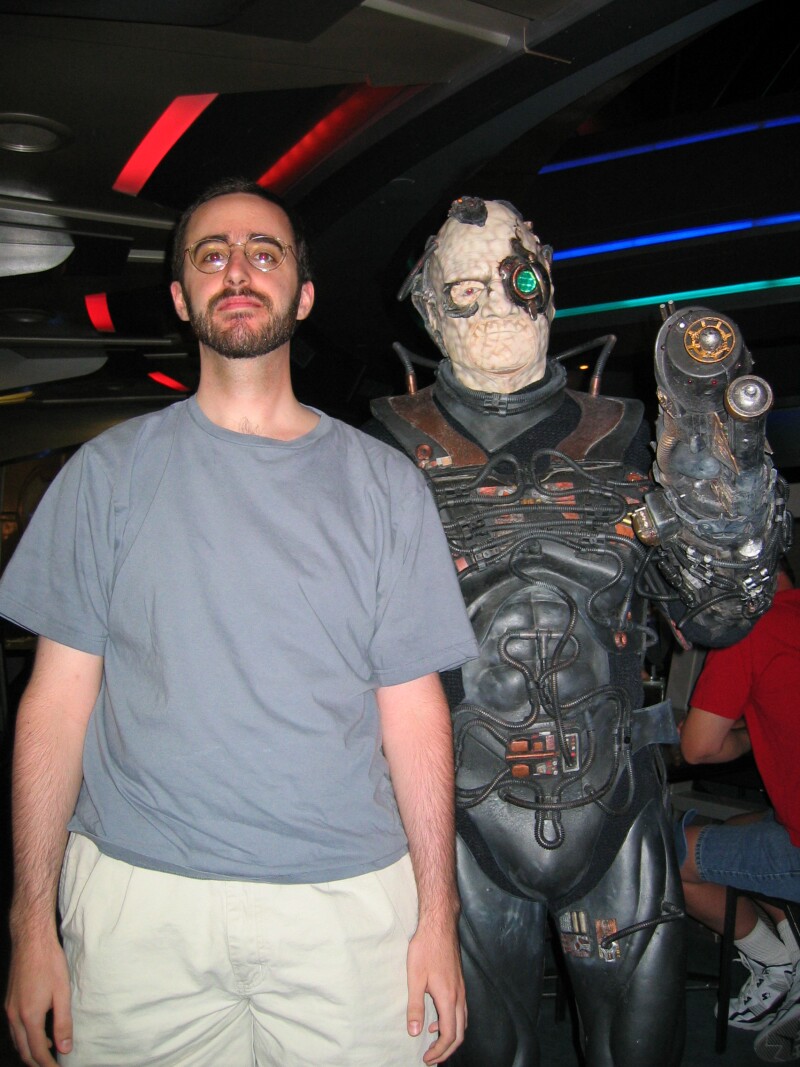 Scott with the Borg