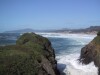 A view from the aptly named area around the lighthouse, the Yaquina Head Outstanding Natural Area 