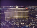 The Bellagio, as seen from the Eiffel tower.