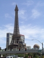 The Paris Hotel as seen from the strip.  This time in Vegas I decided to go to the top of it.