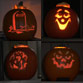 The four pumpkins we carved for 2004.