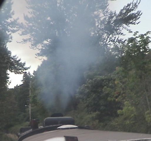 Smoke from Train