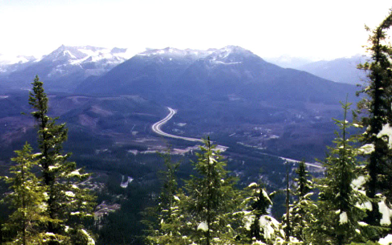 A view from near the top of Tiger Mountain.  The trek sure is worth the view.